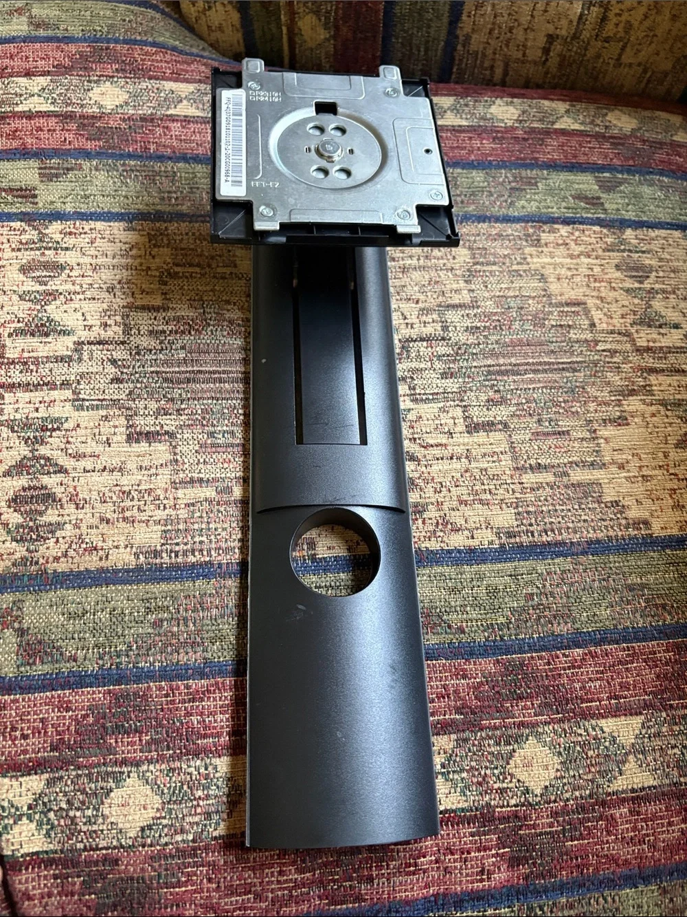 Dell Silver Monitor Stand Arm with Cable Hole